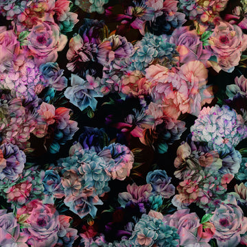 Acid Floral Artwork by Miss Lolo