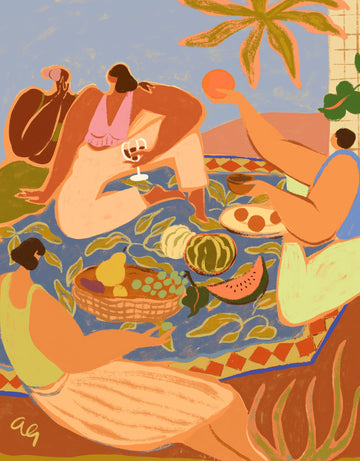 Summer Picnic by Arty Guava