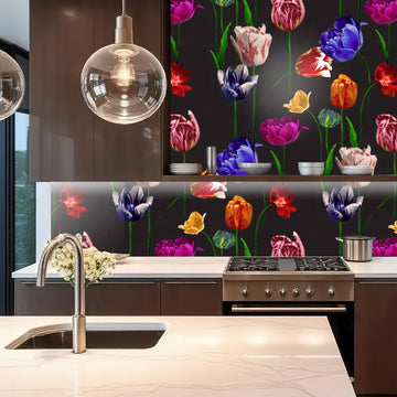 Blooming Tulips splashback