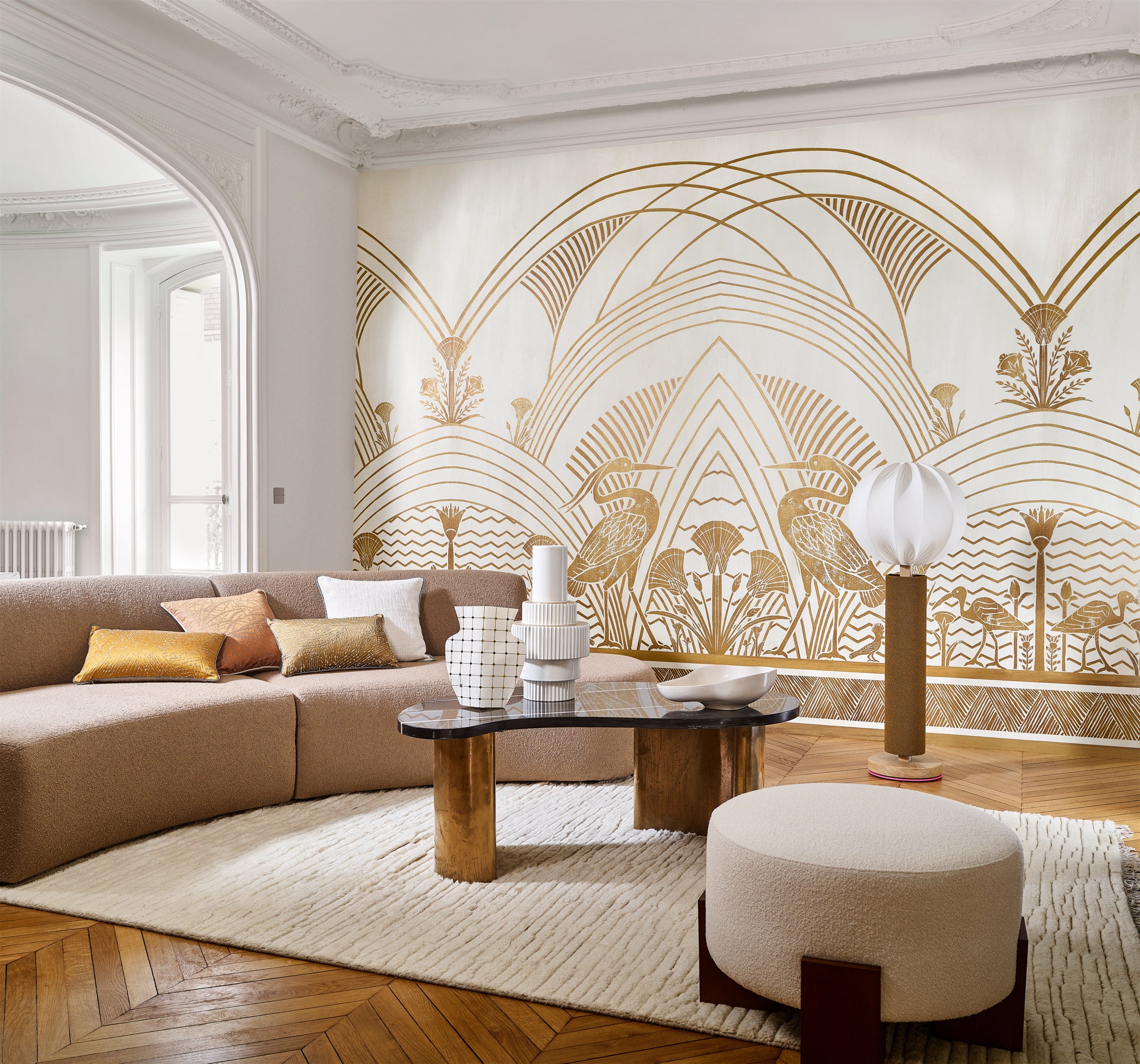 Elephantine Wallpanel by Casamance