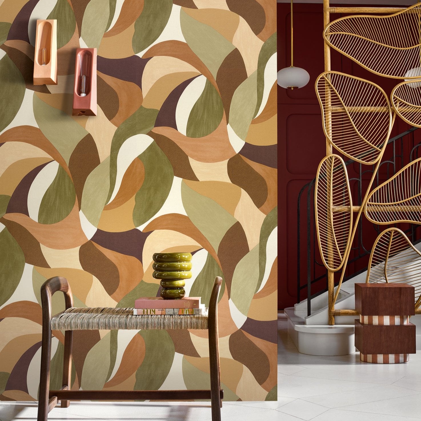 Mandorlah Wallpaper by Casamance
