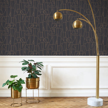 Model Wallpaper by Casadeco