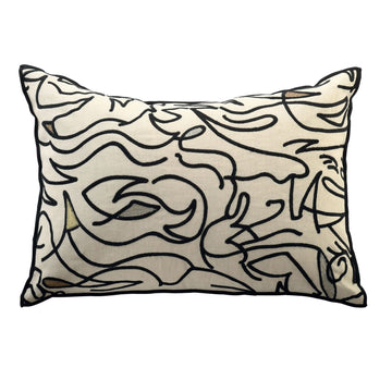 Anamorphose Cushion Cover by Casamance