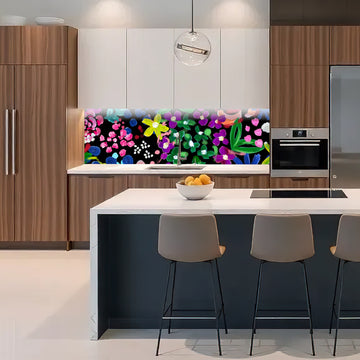 Night Blooms splashback