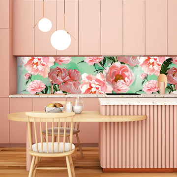 Peony Burst splashback