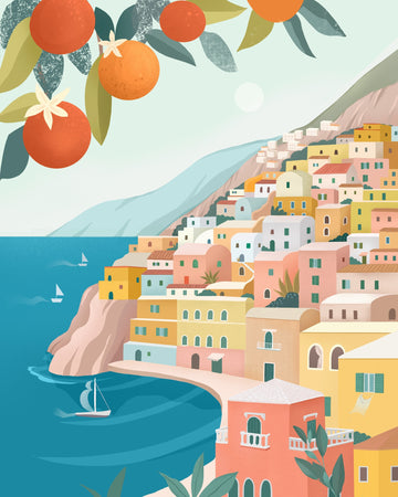 Positano Coast by Petra Lizde