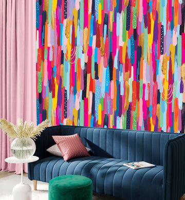 Dripping in colour Wallpaper by Miss Lolo