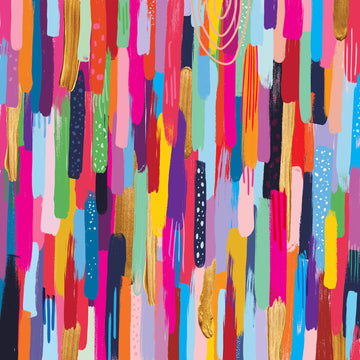 Dripping in colour Wallpaper by Miss Lolo