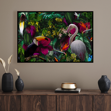 Toucan Tropics Artwork by Miss Lolo