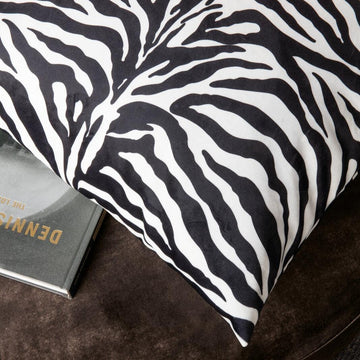 Zebra Velvet Fabric by Zepel