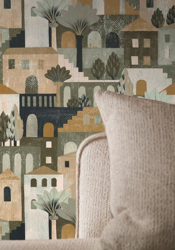 Monterosso Wallpaper by Casamance