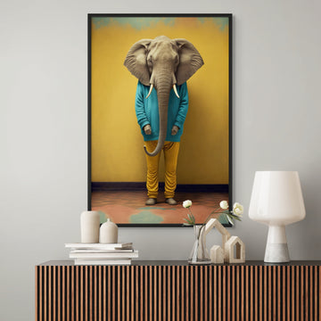 Elephants in the Room Artwork by Miss Lolo