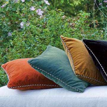 Dolce Vita Cushion Cover by Casamance (2 sizes + 9 colours)