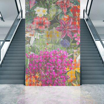 Floral World Tiles by Miss Lolo