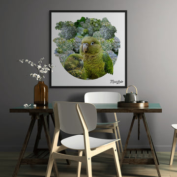 Kakapo-ko-loco Artwork by Miss Lolo (LIMITED EDITION)