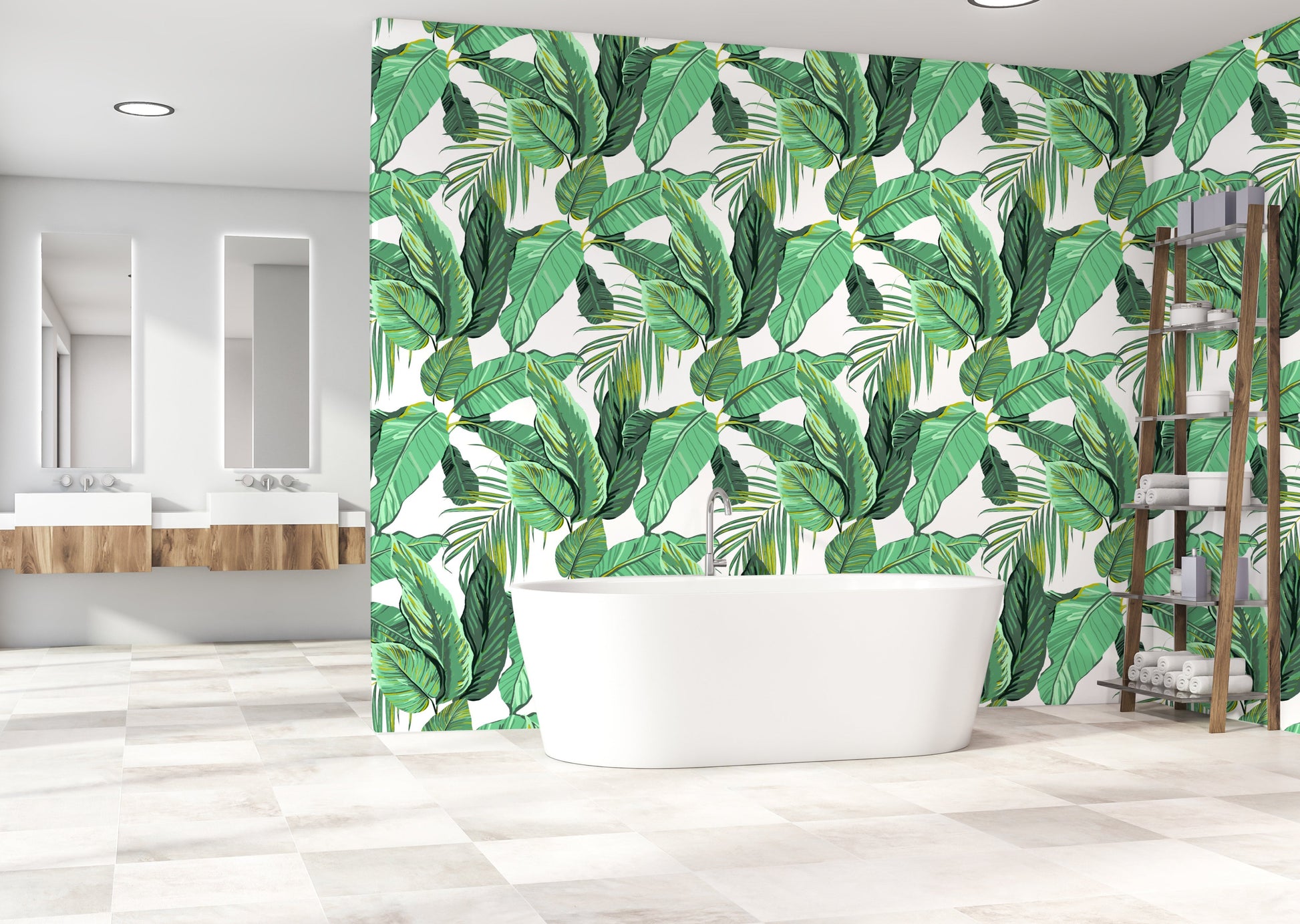 All of our wallpaper designs are now available as vinyl wallpapers for wet areas. All are printed to order here in Auckland, NZ.  130 cms in width and sold by the lineal metre.  450 gsm in weight