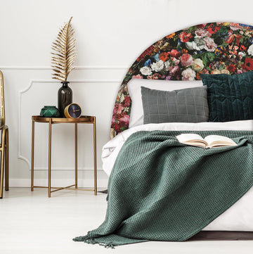 Eclipse Flower Bomb Headboard