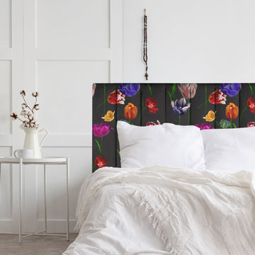 Blooming Tulips Headboard