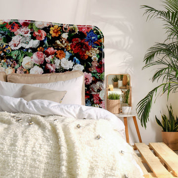 Cleveland Flower Bomb Headboard