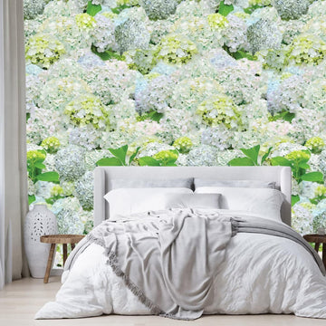 Happy Hydrangeas Wallpaper by Miss Lolo