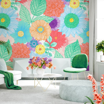 Flower Power Wallpaper by Miss Lolo