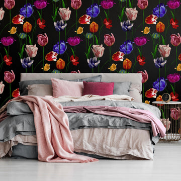 Blooming Tulips Wallpaper by Miss Lolo